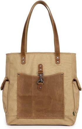 TSD Brand Valley and Sky Spacious Adventure Tote in Khaki at Nordstrom