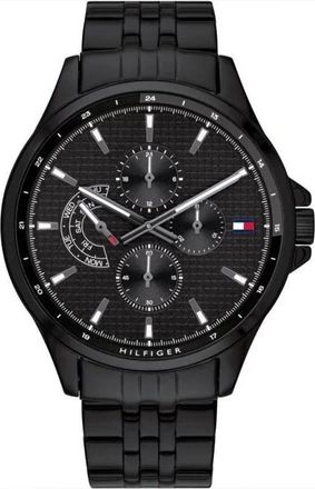 Tommy Hilfiger 1791611 Horloge - Heren - Horloges - Zwart - ONE Size - Accessoires