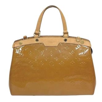 Louis Vuitton Pre-owned Handbags, female, Brown, Size: ONE SIZE Pre-owned Blair Vernis Patent Leather Handbag