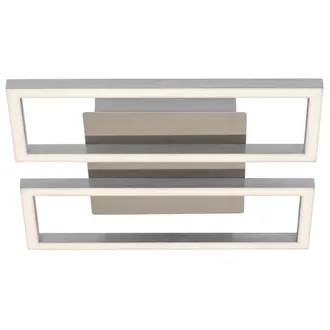 Briloner Plafone Led Dimmerabile Con Funzione Memoria 16 W Argento Metallo-plastica
