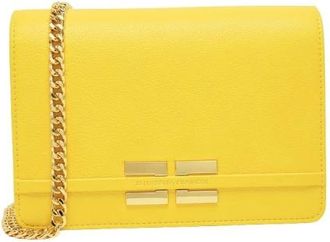 Elisabetta Franchi Tassen.. - Dames - Schoudertassen - Geel - ONE Size - Katoen - Tassen