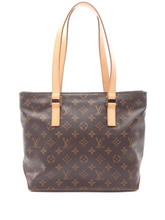 Louis Vuitton 2005 Monogram Cabas Piano shoulder bag - women - PVC/Leather - One Size - Brown