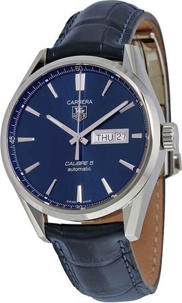Tag Heuer Carrera Automatic Blue Dial Mens Watch WAR201E.FC6292