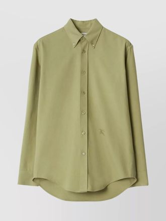 Burberry cotton oversized oxford shirt