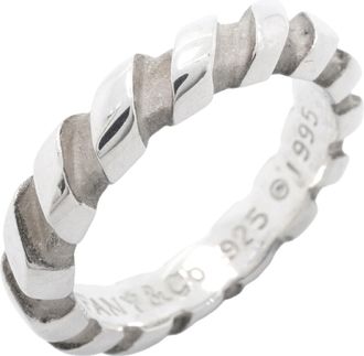 Tiffany & Co. Silver 925 Band Ring (Pre-Owned)