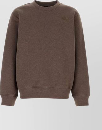 The North Face crew neck cotton blend sweatshirt