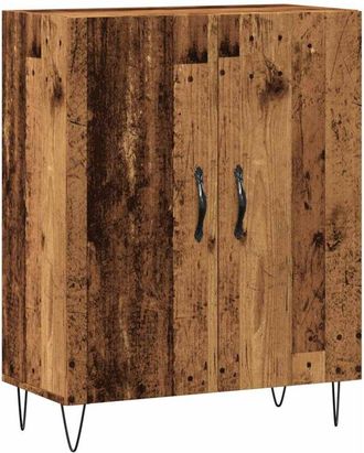 vidaXL Vidaxl - Aparador de madera de ingeniería envejecida 69,5x34x90 cm