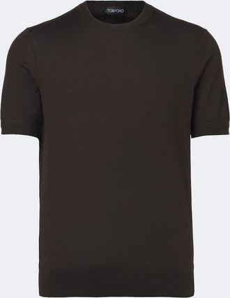 Tom Ford T-shirt in cashmere e seta