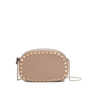 Valentino Garavani Cross Body Bags, female, Pink, Size: ONE SIZE Mini Rockstud Crossbody Bag