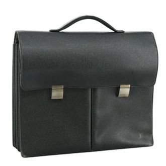 Louis Vuitton Pre-owned Leather briefcases - Dames - Pre-owned - Zwart - Maat: ONE Size Leer