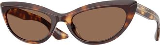 Oliver Peoples OV5621SU 1963C 100773 Womens Sunglasses Brown Size 53