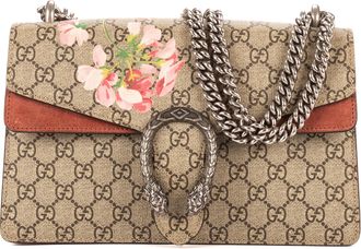 Gucci Pre-owned Womens Blooms Dionysus Small Shoulder Bag - Beige - One Size