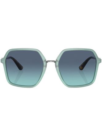 Dolce & Gabbana Eyewear Occhiali da sole squadrati - Verde