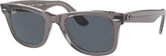 Ray-Ban Original Wayfarer Blue Square Unisex Sunglasses RB2140 1355R5 50