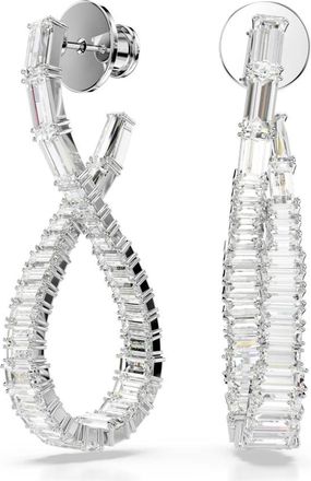 Swarovski Oorbellen - Dames - Accessoires - Grijs - Maat: ONE Size