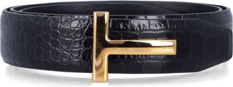 Tom Ford G&uuml;rtel Schwarz