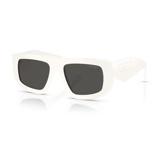 Prada Sunglasses, unisex, White, Size: 53 MM Prd04Su Sunglasses
