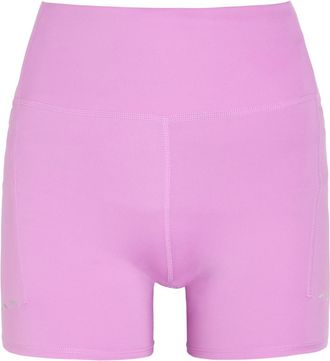 Nike Swift Dri-fit Stretch-jersey Shorts - Pink - Xxs (UK4 / Xxs)