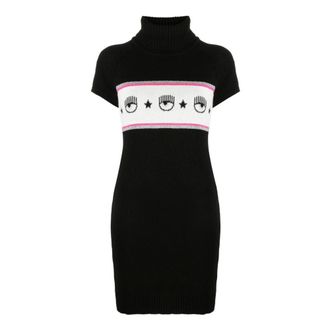 Chiara Ferragni Maxi Logomania Dress