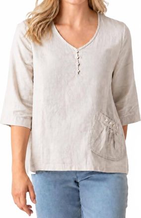 Habitat Lightweight V-Neck Pullover In Oatmeal