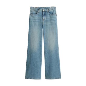 OPUS Dames, Jeans, Blauw, Maat: M L32