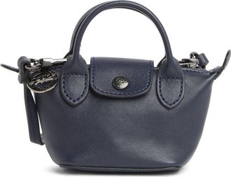 Longchamp Le Pliage Nano Crossbody Bag in Navy at Nordstrom Rack