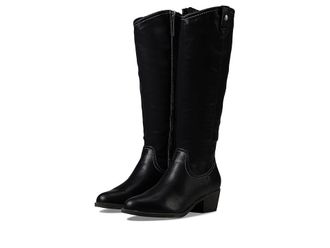 Naturalizer SOUL Naturalizer Zoya Womens Boots Black Faux Leather : 8.5 M (B), Rubber/Textile