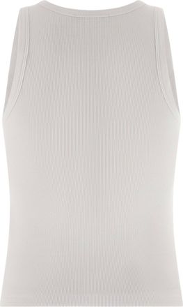 Givenchy Logo-Embroidered Tank Top - White