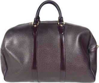 Louis Vuitton Vintage, unisex, Bruin, ONE Size, Leer, Pre-owned Boston Bag