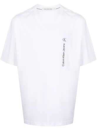 Calvin Klein T-shirt con stampa - Bianco