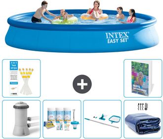 Intex Piscina Easy Set Redonda - 457x84 Cm - 7-piezas S267