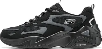Skechers (WMNS) Skechers Stamina V3 Shoes Black Grey 896259-BBK