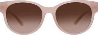Coach Gradient Brown Oval Ladies Sunglasses HC8430D 511374 56