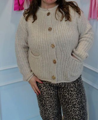 Staccato Collins Cardigan In Oatmeal