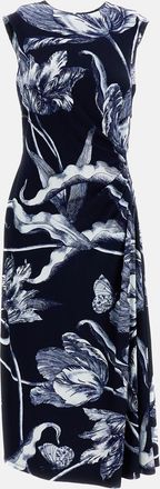 Erdem Abito Drappeggiato Smanicato