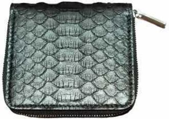 Rick Owens Zipped Wallet - Heren - Portefeuilles - Zwart - ONE Size - Leer - Accessoires