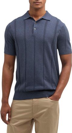 Barbour Wellburn Rib Polo in Navy at Nordstrom, Size Xx-Large