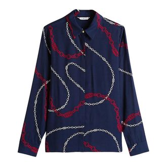 Tommy Hilfiger Dames, Blouses & Shirts, Veelkleurig, Maat: M Viscose