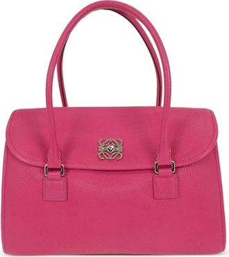 Loewe 2011 logo-plaque tote bag - Pink