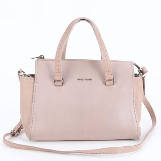 Miu Miu Pink Leather Handbag Shoulder Bag Tote Bag (Pre-Owned)