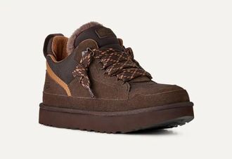 UGG Lug-Sole Suede Sneaker - Brown