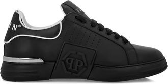 Philipp Plein Sneakers con logo esagonale - Nero