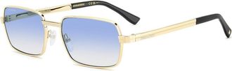 Dsquared2 D2 0192/S J5G/ST Mens Sunglasses Gold Size 58
