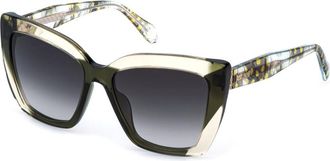 Just Cavalli SJC174V 0846 Womens Sunglasses Yellow Size 56