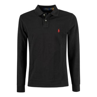 Ralph Lauren Polo Shirts, male, Black, 2XL, Polo Shirt