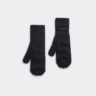 Canada Goose Alpaca Mitten (Women, Black, ONESIZE)
