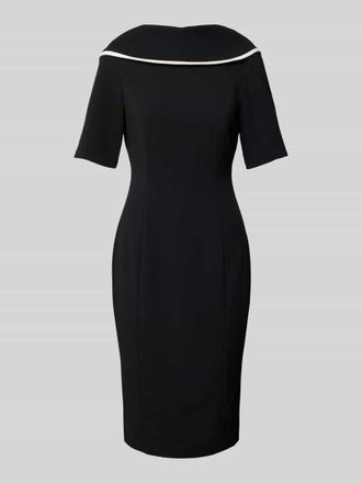 Adrianna Papell Cocktailkleid mit 1/2-Arm in Black, Gr&ouml;&szlig;e 34