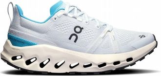 On Running Womens Cloudsurfer Running Shoes In Arcitic/ivory