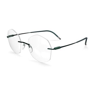 Silhouette 5561/Lh Geometric Rimless Titanium Sunglasses