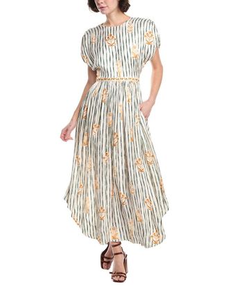 Agua Bendita Agua By Agua Bendita Herbario Maxi Dress